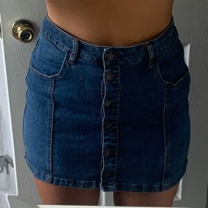 Almost Famous Denim Skirt